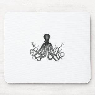 Vintager Krakenstich Mousepad
