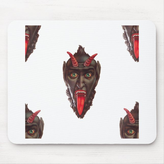 Vintager Krampus Mousepad (Vorne)