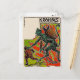 Vintager Krampus Postkarte (Vorderseite/Rückseite Beispiel)