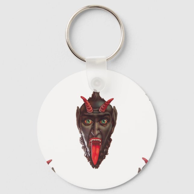 Vintager Krampus Schlüsselanhänger (Vorderseite)