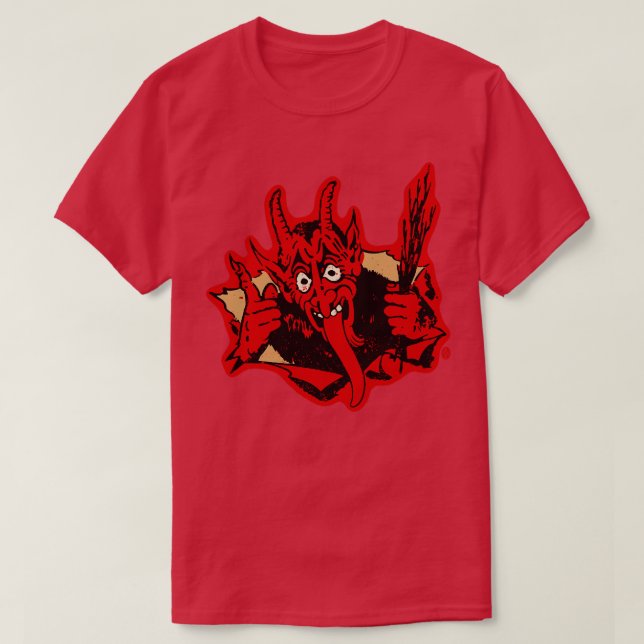 Vintager Krampus T-Shirt (Design vorne)