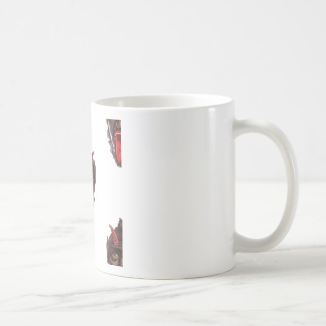 Vintager Krampus Tasse (Rechts)