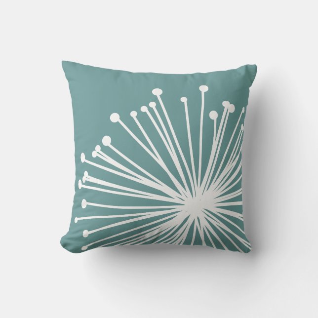 Vintager Kronenprint Mod PIllow Kissen (Vorderseite)