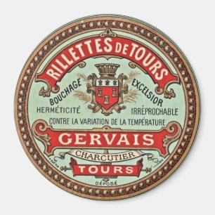 Vintager Kühlschrankmagnet des französischen Kul Magnet