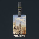 Vintager kundenspezifischer Gepäckumbau Mailands Gepäckanhänger<br><div class="desc">Ändern Sie die Textfelder zu,  was Sie wollen. Sie können jeden Schriftart auch ändern und seine Größe und Farbe,  indem sie "verwenden,  fertigen ihn" Funktion besonders an sowie addieren mehr Textfelder,  wenn Sie wünschen. Sehen Sie meinen Speicher für mehr Einzelteile mit diesem Entwurf.</div>