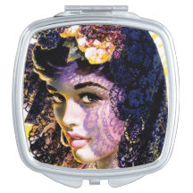 Vintager Kunst Nouveau Spiegel