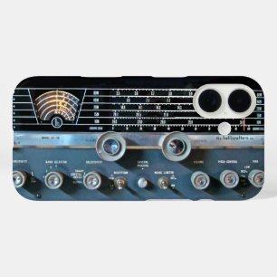 Vintager Kurzer Wave-Funkempfänger iPhone 16 Hülle