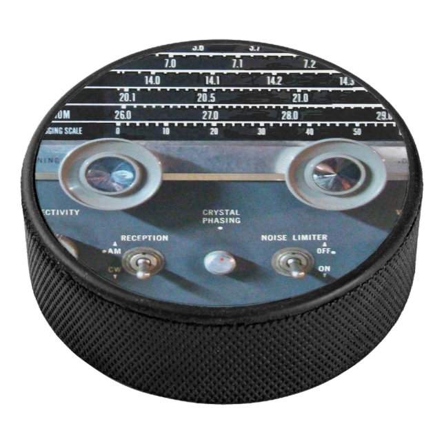 Vintager Kurzer Wave Radio Receiver Hockey Puck (3/4)