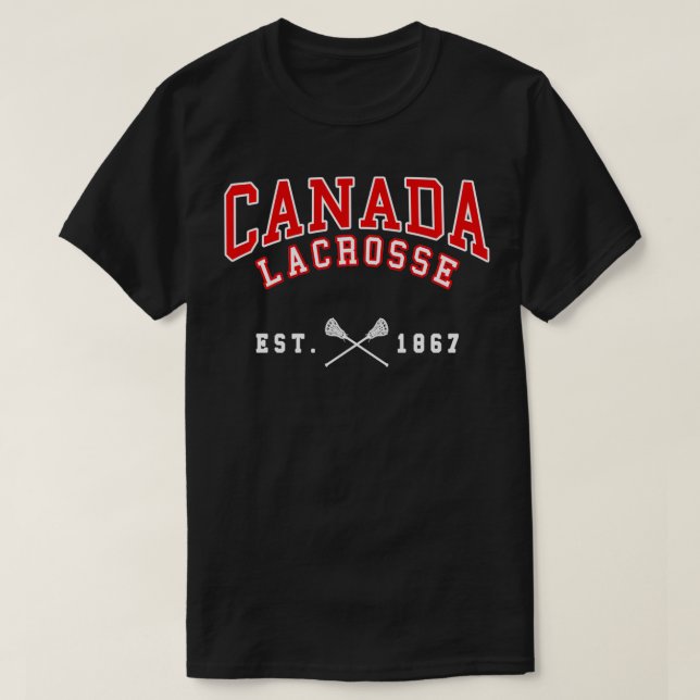 Vintager Lacrosse T-Shirt (Design vorne)