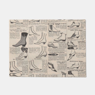 Vintager Ladys' Shoes Katalog - Mode der 1900er Ja Fußmatte
