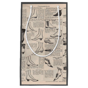 Vintager Ladys' Shoes Katalog - Mode der 1900er Ja Kleine Geschenktüte