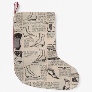 Vintager Ladys' Shoes Katalog - Mode der 1900er Ja Kleiner Weihnachtsstrumpf