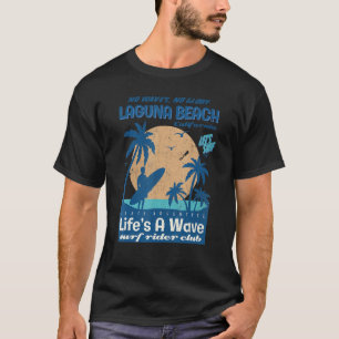 Vintager Laguna Beach California Surf Rider Club T-Shirt