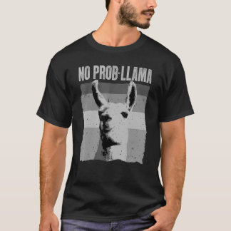 Vintager Lama für Männer Frauen Mädchen Alpaca 2 T-Shirt