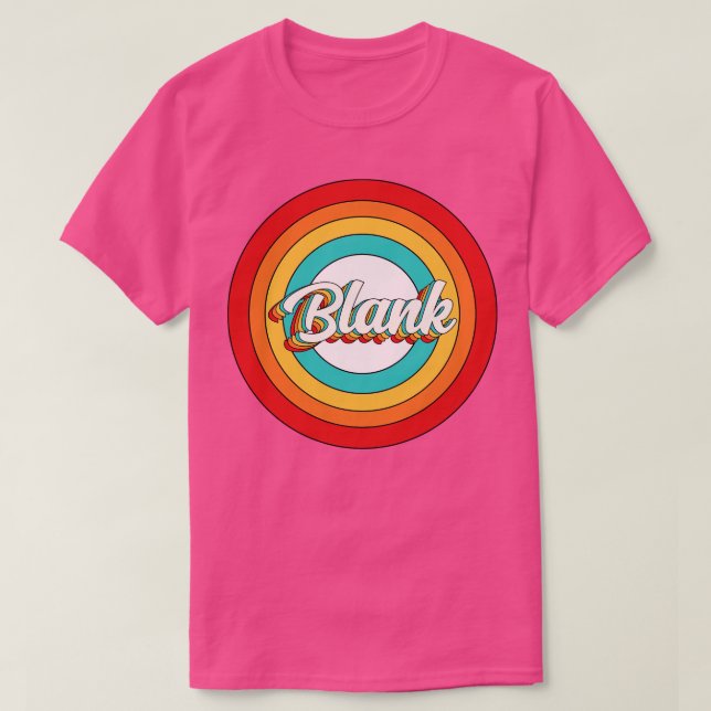 Vintager Leerlaufkreis des Shirts (Design vorne)