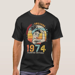 Vintager legendärer Phantastischer Epic Seit 1974 T-Shirt
