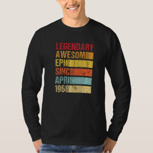 Vintager legendärer Phantastischer Epic Seit April T-Shirt