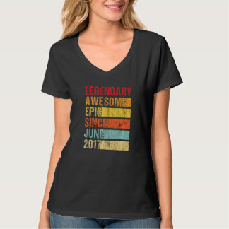 Vintager legendärer Phantastischer Epic Seit Juni T-Shirt