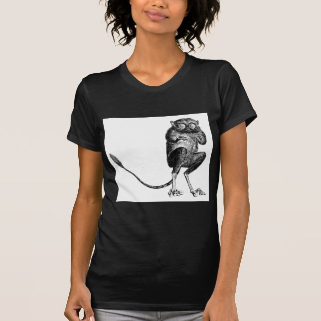 Vintager Lemur T-Shirt (Vorderseite)