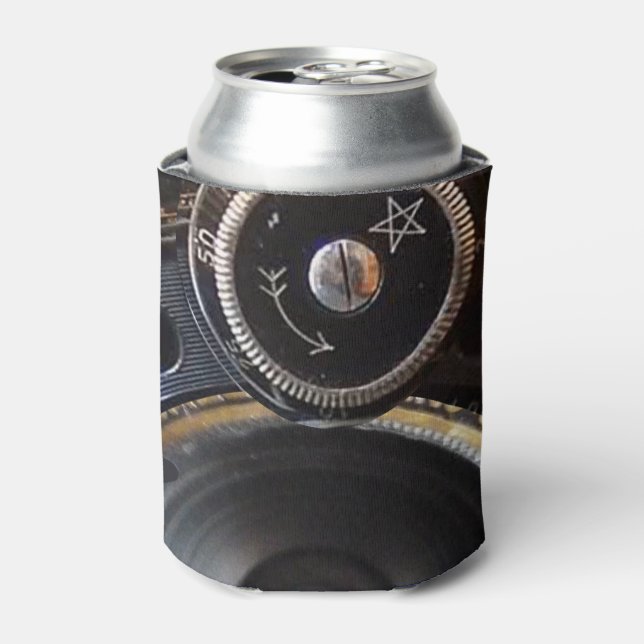 Vintager Lens-Film für antike Fotografie Dosenkühler (Kanne Vorderseite)