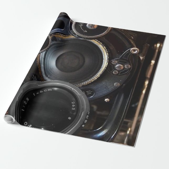 Vintager Lens-Film für antike Fotografie Geschenkpapier (Ungerollt)