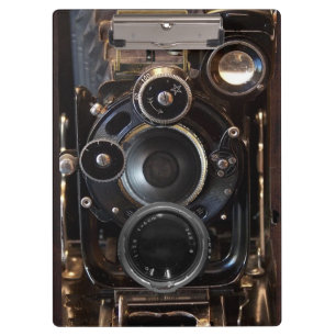 Vintager Lens-Film für antike Fotografie Klemmbrett