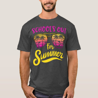 Vintager letzter Schultag im Sommer T-Shirt