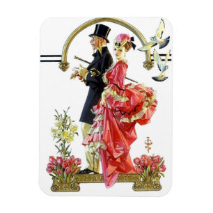 Vintager Leyendecker Magnet