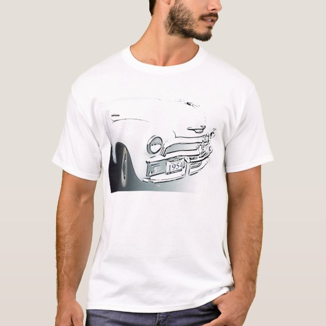 Vintager Lieferwagen T-Shirt (Vorderseite)