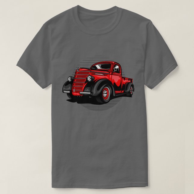 Vintager Lieferwagen T-Shirt (Design vorne)