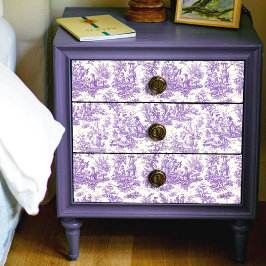 Vintager lila Blumenstrauß Seidenpapier