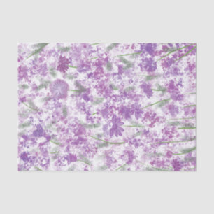 Vintager Lila Lavendel Seidenpapier