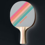 Vintager Lilac-Arm Streifen mit Namen Tischtennis Schläger<br><div class="desc">Treten Sie ein in eine Welt des zarten Wunders mit dem Vintagen Lilac-Charm, der mit Name Ping Pong Paddle gestreift wurde. Weiche, weiche Streifen in sanften Lilatönen weben eine Geschichte der Gnade, Nostalgie und stillen Freude, die jedes Spiel mit einem zarten, zeitlosen Geist. Das personalisierte Namensdetails verleiht der Individualität eine...</div>