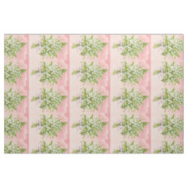 Vintager Lilly des Tal-Gewebes Stoff