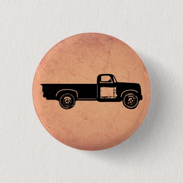 Vintager LKW Button (Vorderseite)