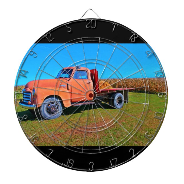 Vintager LKW Dartscheibe (vorne)