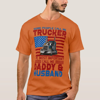 Vintager LKW-Fahrer Geschenkgutscheine Trucker Dad T-Shirt
