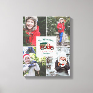 Vintager LKW-Foto Leinwanddruck