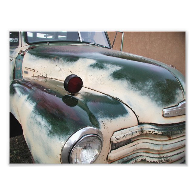 Vintager LKW Fotodruck (Vorne)