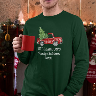 Vintager LKW-Personalisiert Lange G T-Shirt