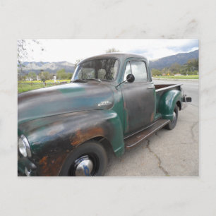 Vintager LKW Postkarte