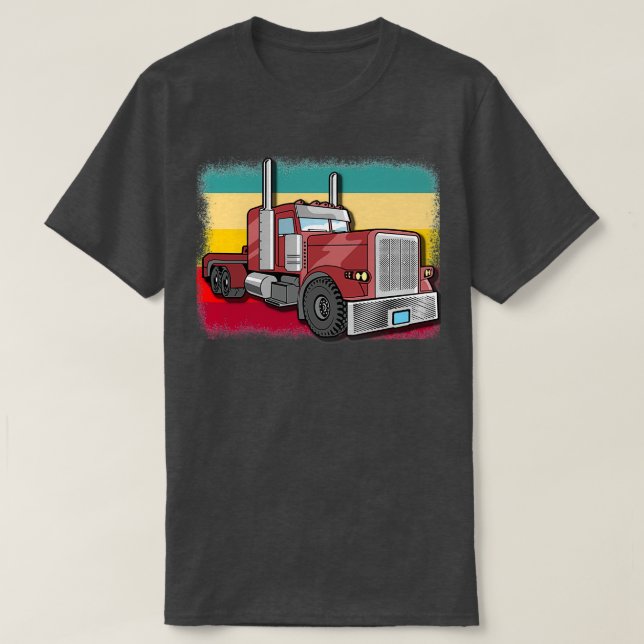 Vintager LKW T-Shirt (Design vorne)
