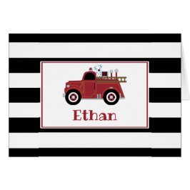 Vintager LKW Vielen Dank Hinweis