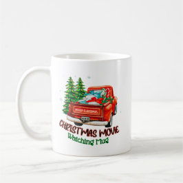 Vintager LKW Weihnachtsfilm Tasse