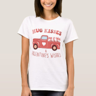 Vintager Lkw zum Valentinstag T-Shirt