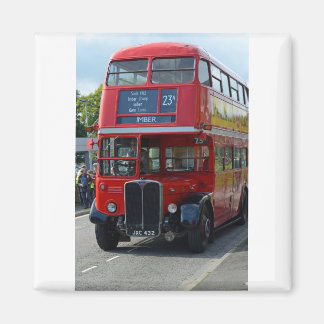 Vintager Londoner Bus Magnet
