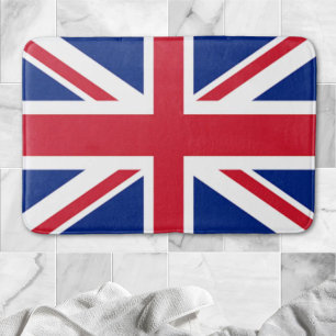 Vintager Londoner Fashion britischer Fahne Gewerks Badematte