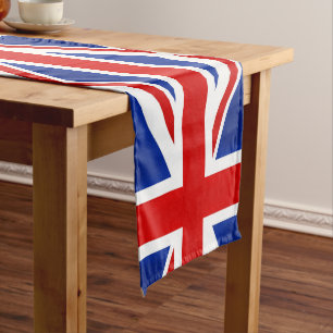 Vintager Londoner Fashion britischer Fahne Gewerks Mittelgroßer Tischläufer