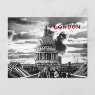 Vintager Londoner Tourismus Postkarte