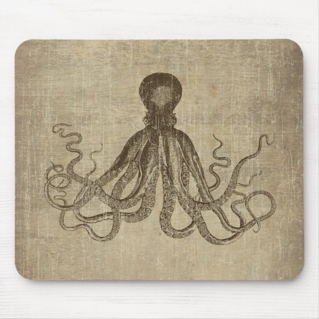 Vintager Lord Bodner Octopus Triptych Mousepad (Vorne)